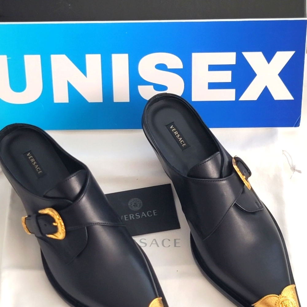 💥  HP - VERSACE MULES SHOES 💥 - Picture 4 of 11